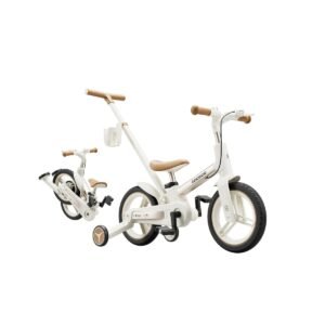 Lecoco C-Run X3 PLUS 4-in-1 Kids Bike ? Trike, Balance Bike, Stroller & Foldable Bicycle with Belt Drive & Band Brake | 2-6 Years