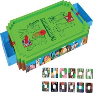 Ambassador x Minecraft - Overworld - Premium Series - Arcade Air Hockey Table