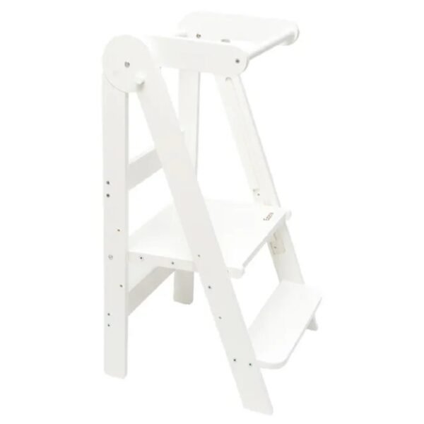 White Folding Kitchen Tower