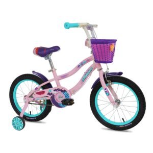 Mogoo - Athena 16 Inch Kids Bicycle - Light Pink