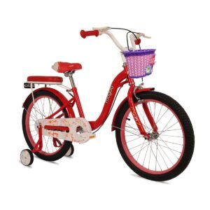 Mogoo - Joy Girl's Bicycle - Dark Pink- 20-Inch