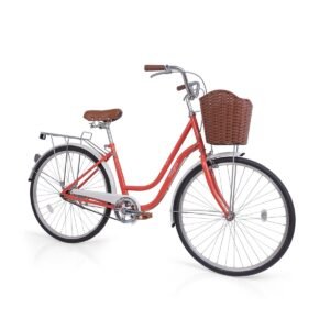 Mogoo - Fiona Cruiser Bike - 24-inch - Peach