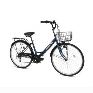 Mogoo - Fusion Folding City Bike - Dark Blue - 26-Inch