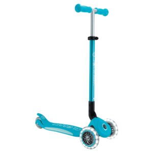 GLOBBER ELITE LIGHTS  SCOOTER - AQUA