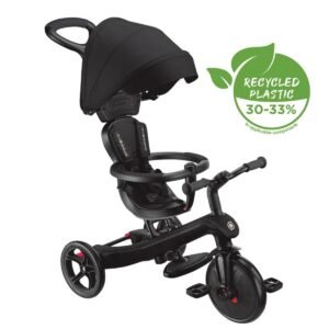 GLOBBER EXPLORER TRIKE TRICYCLE (4 in 1) - BLACK