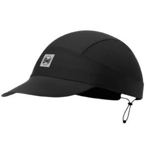Buff Pack Run Cap R-Solid Black L/Xl SS22