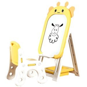 Lovely Baby - Drawing Board & Chair - Yellow