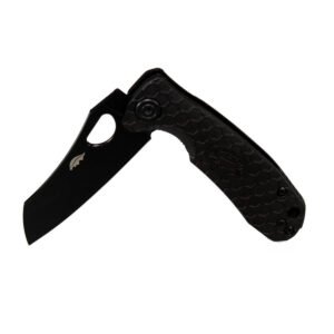 Honey Badger Wharncleaver 14C Med Black w/Blk Blade L/R