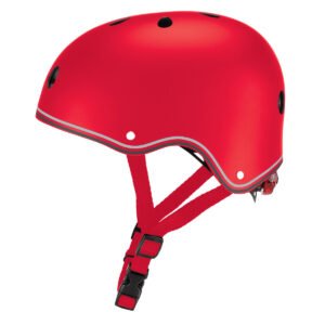 GLOBBER KIDS HELMET LIGHTS XS/S (48-53cm) - NEW RED