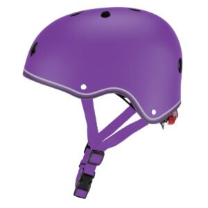 GLOBBER KIDS HELMET LIGHTS XS/S (48-53cm) - VIOLET