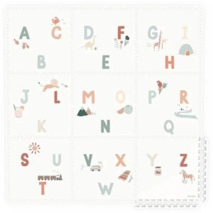 Play & Go - EVA Puzzle & Playmat - Alphabet - 180x180 cm