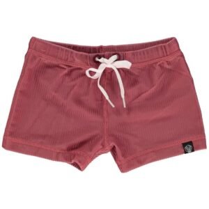 Beach & Bandits - Garnet Ribbed Swimshort