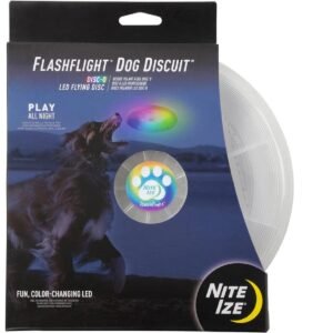 Nite Ize Pet Flashlight Dog Discuit-DISCO
