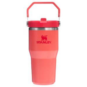 Stanley Ice Flow GO 590ml/20oz Flip Straw Wtr Btl Hot Coral