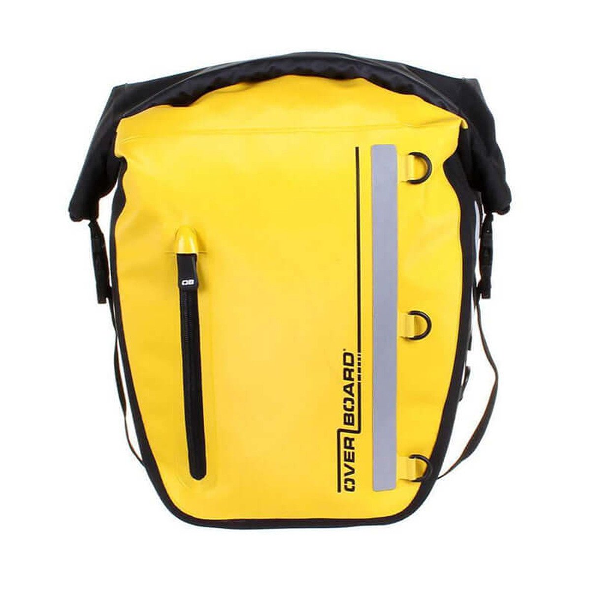 ob1159y overboard waterproof bike pannier bag yellow 17 litr