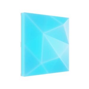 Nanoleaf Blocks Textured Squares Add-on Kit| Smart WiFi LED Panel System, 16M+ Colors, Low Energy, for Gamers, Vloggers, Influencers, Entertainment, Gaming Living Room - White, 2PK