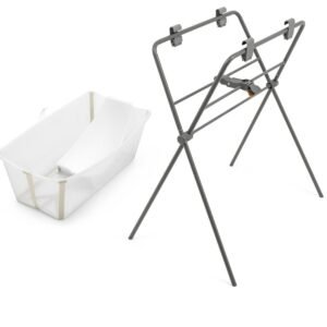 Stokke Flexi Bath Sandy Beige + Flexi Bath Stand
