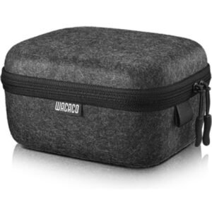 Wacaco Minipresso NS2 Protective Case|Durable EVA material Travel Kit for Minipresso NS2 w/ Shoulder Strap, Includes Capsule box for Eight Coffee pods, Coaster, MicroFiber Towel, Extra Mesh Pocket