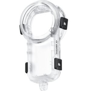 Insta360 Invisible Dive Case for X5 Action Camera| Waterproof Case Underwater Photography Housing Depth Protective Case with Bracket for Insta360 X5, Waterproof Up to 60m / 197ft - Clear