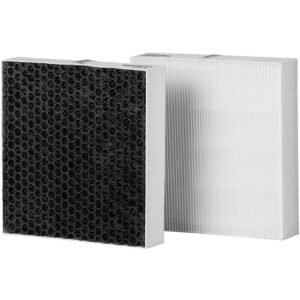 BLUEAIR DustMagnet 5200 Series ComboFilter| Replacement Filter for DustMagnet 5210i, 5240i, Removes 99.97% of Airborne Particles, 6-12 months of use - Grey - 2pcs