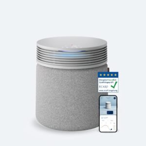 Blueair Signature Blue 4.0 Air Purifier for Extra Large Rooms, Cleans 3,412 sqft in 1 Hour, 7-Stage Filtration, 10x Odor Removal, HEPASilent for Virus, Pets, Dust, Smoke, Smart WiFi - Light Grey