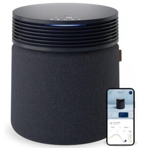 Blueair Signature Blue 4.0 Air Purifier for Extra Large Rooms, Cleans 3,412 sqft in 1 Hour, 7-Stage Filtration, 10x Odor Removal, HEPASilent for Virus, Pets, Dust, Smoke, Smart WiFi - Dark Blue