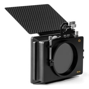 NiSi Cinema C5 Matte Box Cinema Kit supports 4 x 4" and 4 x 5.6" filters