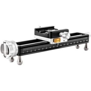 NiSi Macro Focusing Rail NM-200S with 360° Rotating Clamp (7.9" Length)
