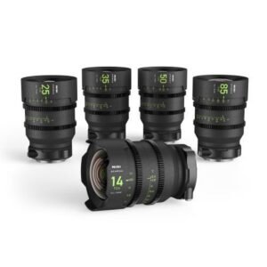 NISI ATHENA PRIME Lens SET E-Mount 14/T2.4 - 25/T1.9 - 35/T1.9 - 50/T1.9 - 85/T1.9