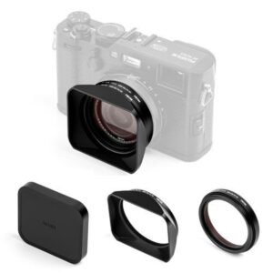 NISI Filter FOR FUJI X100 SERIES (UV Filter,Lens Hood and Cap Kit) BLACK