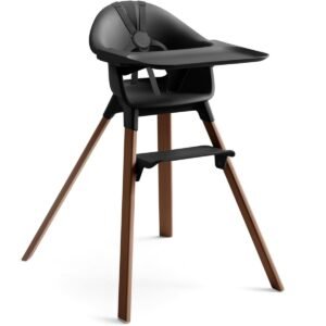 Stokke Clikk High Chair Black / Warm Brown