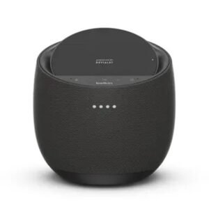 Belkin - SoundForm Elite Hi-Fi Smart Speaker + 10W Wireless Charger - Black