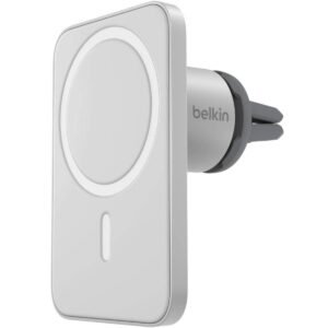 Belkin Car Vent Mount PRO with MagSafe - Air Vent Holder for iPhone 12 Pro Max, 12 Pro, 12, 12 Mini, Landscape or Portrait Mode, Apple MagSafe Compatible