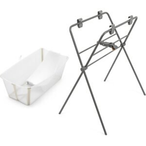 Stokke Flexi Bath Sandy Beige + Flexi Bath Bundle Grey
