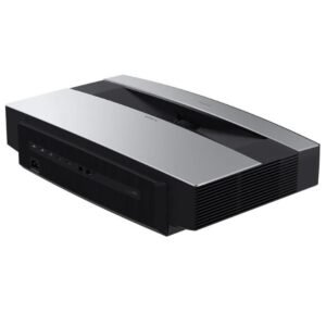 XGIMI AURA 4K UHD Ultra Short Throw Laser Projector, 1800 ISO Lumens, Up to 150" Screen Size, Perfect for Home/Office, 4x 15W Harman/Kardon Speakers, Smart Screen Adjustment - Space Grey