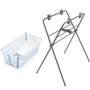 Stokke Flexi Bath Ocean Blue + Flexi Bath Stand