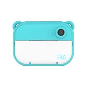 myFirst Camera Insta 2| Instant Print Kids Camera, Print in 10 Secs w/ Thermal Paper, Dual Lens 6MP/9MP/12MP, 1080P Video Recording, 2.4" Color Display, Portable & Easy to Use - Blue