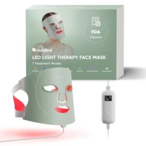Nanoleaf LED Light Therapy Wellness Face Mask|7 Treatment Modes + Near-Infrared Light, FDA-Approved, Medical-Grade Materials, Rechargeable & Portable | Clinically-Proven Skin Glow & Brightening
