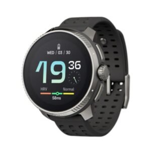 Suunto RACE TITANIUM Performance Watch| HD AMOLED Screen, Digital Crown, Heart Rate Variability, Racing & Training, Long Battery, Offline Maps, Dual-band GPS/GNSS, 95+ Sports Mode, Planner - Charcoal