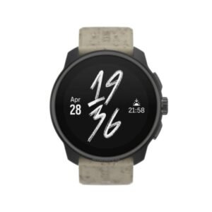 Suunto RACE S STAINLESS Performance Watch| 45mm HD AMOLED Screen, Digital Crown, HRV, Race, Train, Recover, Long Battery, Offline Maps, Dual-band GPS/GNSS, 95+ Sports Mode, Planner - Gravel Grey