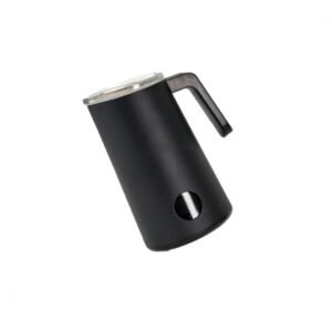 Subminimal NanoFoamer Pro| Hands-free Milk Foamer Superfine Smoothest Milk Heating & Foaming, for Dairy & Plant-based Milks, for Barista, Amateurs, Home, Bar, Office Use, 220 A/C Connection - Black