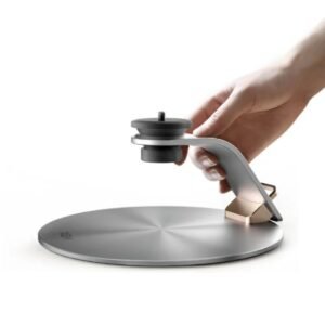 XGIMI Desktop Stand Pro Universal - Fits Most Projector, Equipped w/ standard 1/4-inch screw for universal compatibility, 360° Rotation, Adjustable Height up to 9.5cm, Strong & Sturdy - Silver