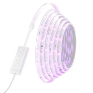 Nanoleaf Essentials LED Lighstrip MATTER Edition Starter Kit 5 Meters - Smart LEDs for Home/Office, Color Changing RGBCW, Dimmable, Bluetooth/Thread Enabled, works with iOS/Android - UK/US Plu2g