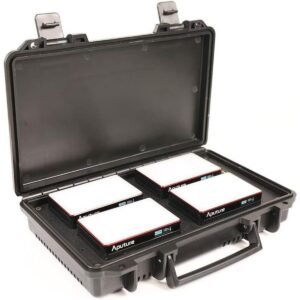 Aputure AL-MC 4-Light Travel Kit with Charging Case