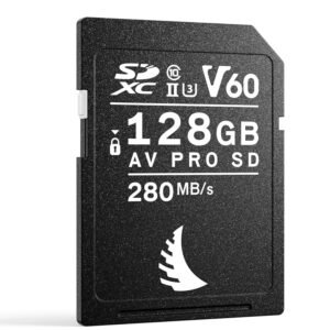 Angelbird AV PRO SD MK2 Card 128GB, UHS-II / V60 / U3 / Class 10, R::280 MB/s, W:160 MB/s