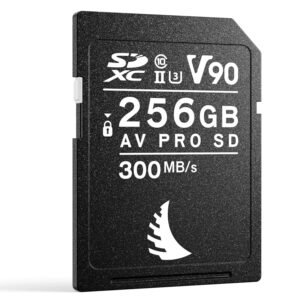 Angelbird AV PRO SD MK2 Card 256GB, UHS-II / V90 / U3 / Class 10, Read:300 MB/s, Write:280 MB/s
