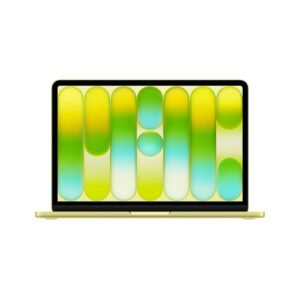 13-inch MacBook Neo: Apple A18 Pro chip with 6‑core CPU and 5‑core GPU, 8GB, 256GB SSD - Citrus