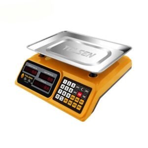 Tolsen Digital Commercial Price Scale with LCD Display Electronic Weighing Scale for Retail Shop Counter Weight Calculation Pricing and Everyday Commercial Measurement Applications