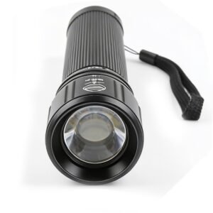 Tolsen Aluminium LED Torch 250 Lumens, 60035, Durable Aluminium Body, Compact Design, Lightweight Construction, Easy Grip Surface, Suitable for Home Workshop Outdoor and General Use