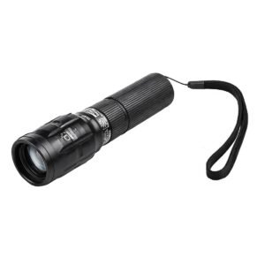 Tolsen D6-2 Tool -FLASHLIGHT ZOOM كشاف زووم, Adjustable Beam Focus, Compact Design, Lightweight Construction, Easy Grip Body, Suitable for Home Workshop Outdoor and General Use